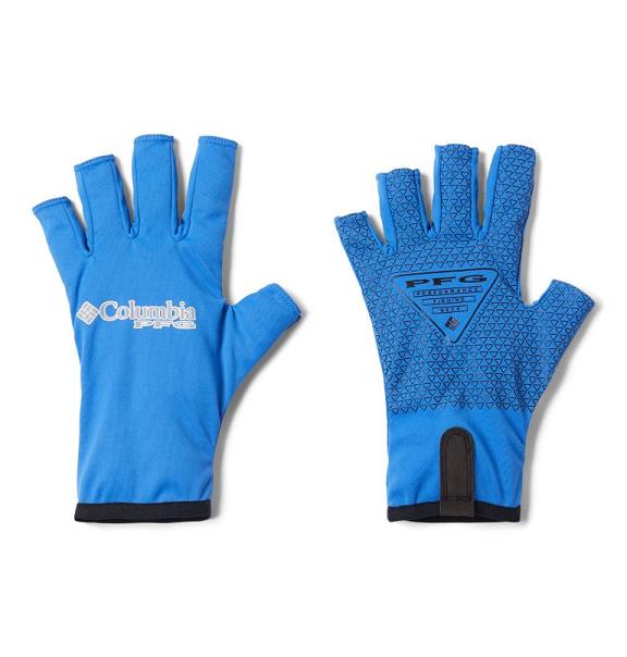 Columbia Terminal Tackle Gloves Blue For Men's NZ75296 New Zealand